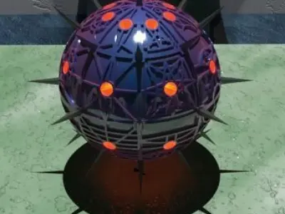 Alien Artifact 3D model