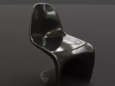 FREE - Plastic Chair Free low-poly 3D model