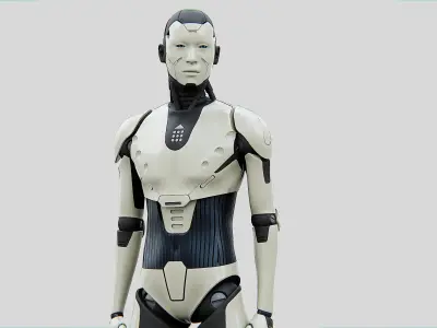 HUMANOID ORPHEUS  Rigged for Unreal Engine - Unity - MIXAMO 3D model