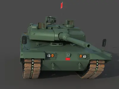 Tank Altay 3D model