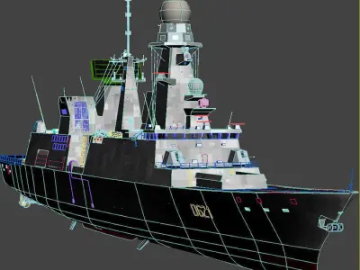 Horizon Class Frigate 3D model
