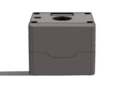 Caixa Botoeira WEG PBW 1Y Button Box 3D model