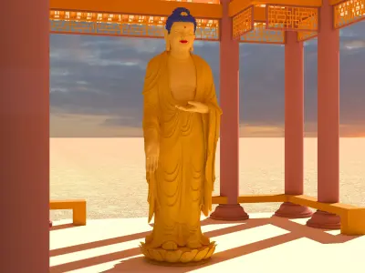 Tourist Tour 4K 3D model