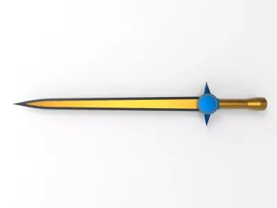Sword type A 3D model