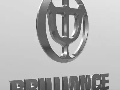 brilliance logo 3D model