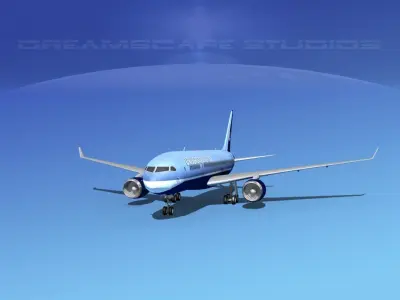 Boeing 787-8 Universal 3D model
