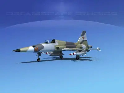 Northrop F-5E Tiger V11 Navy 3D model