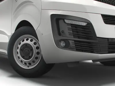 Fiat E Scudo L2 2022 3D model