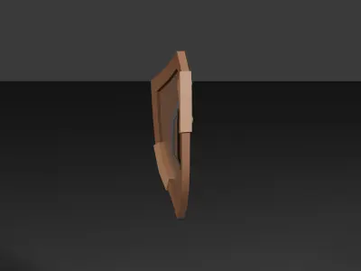 Low Poly Shield Pack 10 Stylized Medieval Shields Game Ready Low-poly 3D model