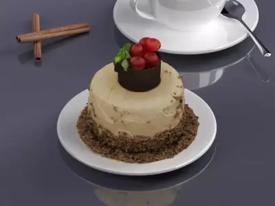 Dessert 0007 3D model
