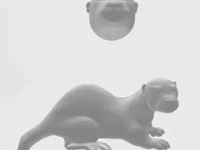 Otter 3D Free 3D model