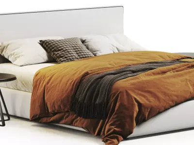 Laguna Bed 3D model purchase