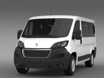 Peugeot Boxer L1H1 2017 3D model