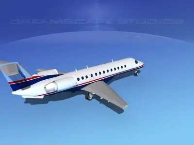Embraer ERJ-135 Houston Express Air 3D model