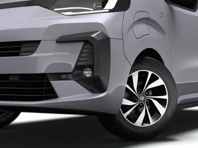 Fiat E Ulysse L2 2024 3D model