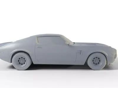 American WreckFest Car 3D model