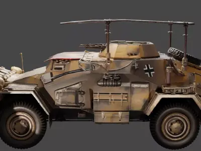 SdKfz 223  3D print model