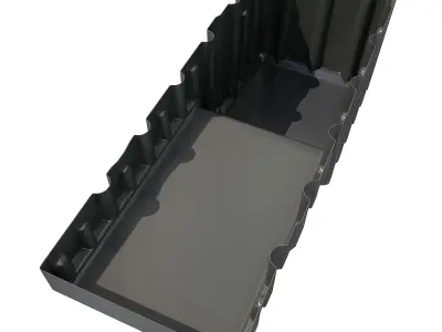 Engine Oil Sump Pan 1 3D model