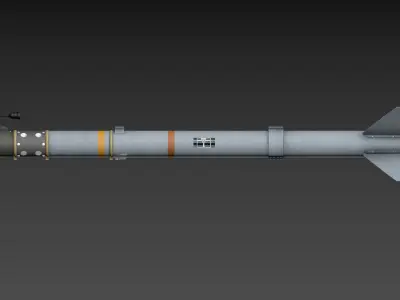 AIM-9M  3D model