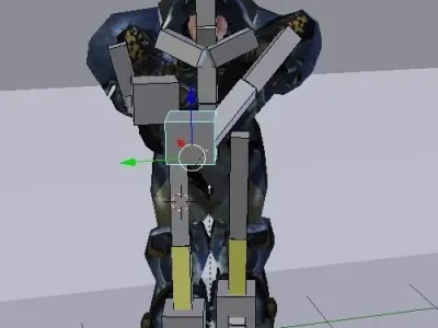 Marine Starcraft Low-poly 3D model