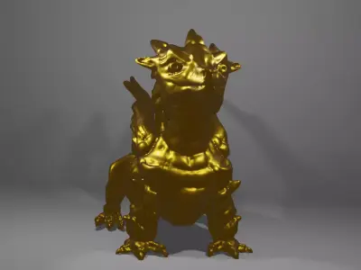 Dragon 3D print model