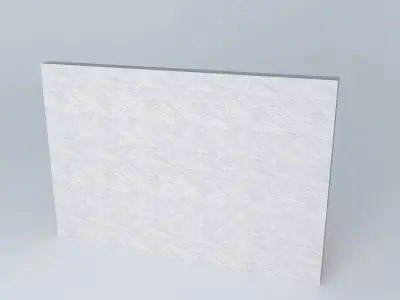 Hydroponics stands tilted wall 3D model