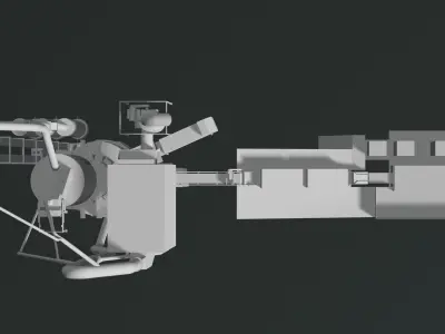 Industrial machine 24i20 3D model