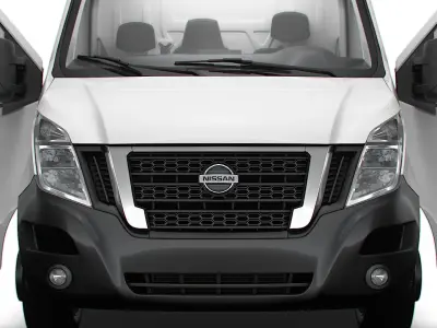 Nissan NV400 Van L4H3 HQ Interior 2021 3D model