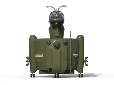 Convair model 49 3D model