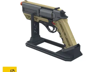 James Karra Cannon- Nobody Wants to Die - STL CAD OBJ Commercial 3D print model