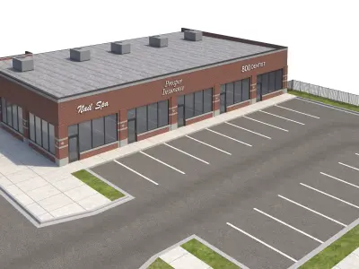 Retail-109 Retail Store 3D model