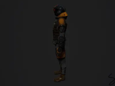 Riot Amor Free 3D model