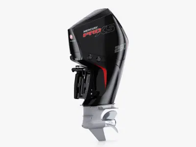 Mercury Pro XS 250 Outboard Motor 3D model
