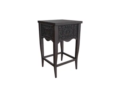 Medieval Furniture V5 Low-poly 3D model