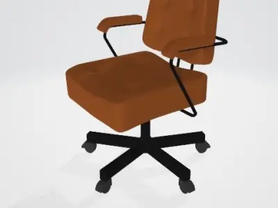 chair 3d model office 3D model