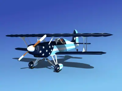 Stolp Starduster SA100 V03 3D model