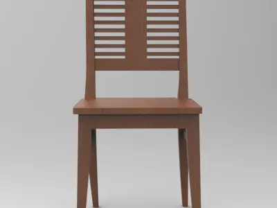 Modern Dining Chair  Free 3D print model