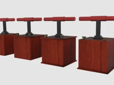  Explosion Push  3D model