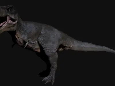 Tarbosaurus Sculpt Model 3D model