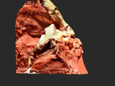 Clay Raptor Claw Model 3D model