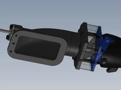 Water Jet Propulsion Turbo Unit Tsurayaa raize 3d print model 3D print model