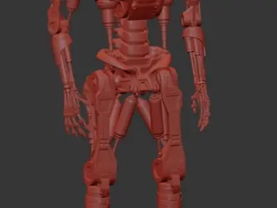 T-800 Terminator V2 3D print model