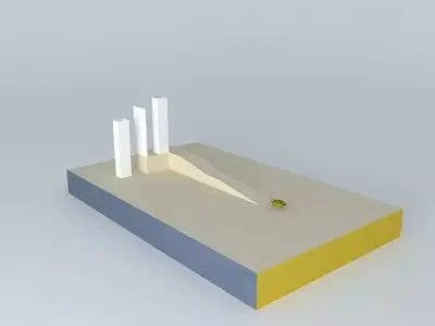 sketchyphysics m1a1 Free 3D model