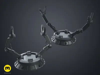 Star Wars Lightsaber Holder Free 3D print model