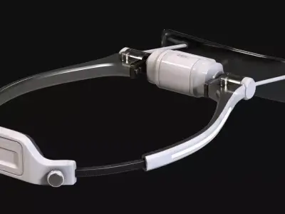 Tactical Glass Low-poly 3D model