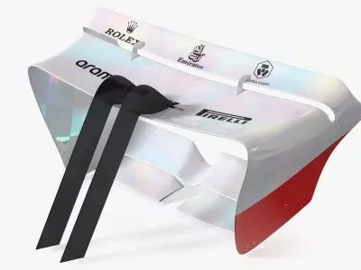 Formula 1 2022 Rear Spoiler 3D model
