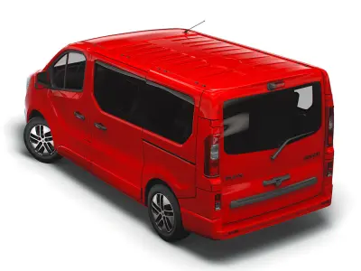 Renault Trafic SpaceClass 2021 3D model