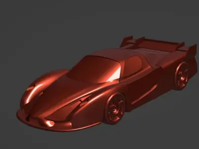 Ferrari FXX Free 3D model