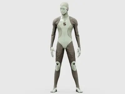 ROB-MECHA A  Rigged for Unreal Engine - Unity - MIXAMO 3D model