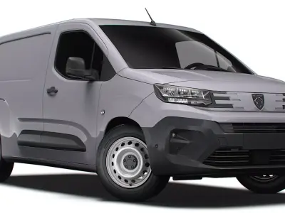 Peugeot e Partner LWB 2024 3D model